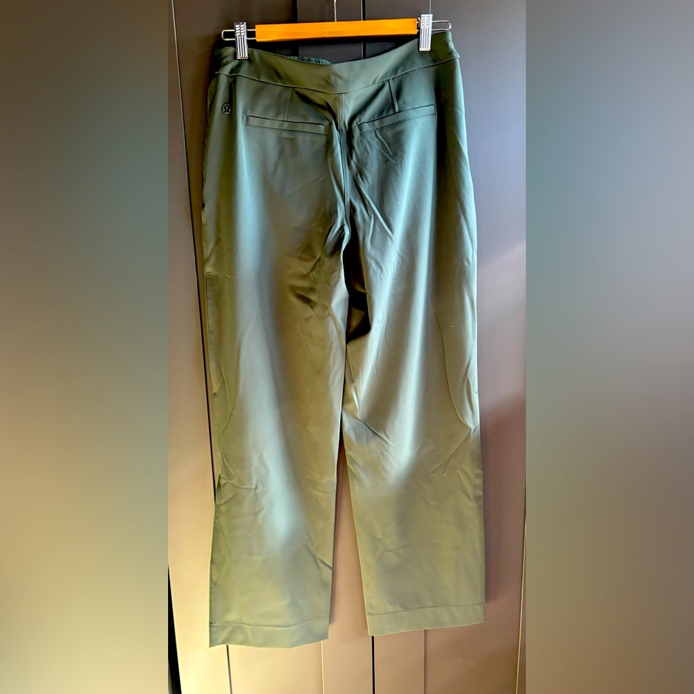 Lululemon mid rise wide leg